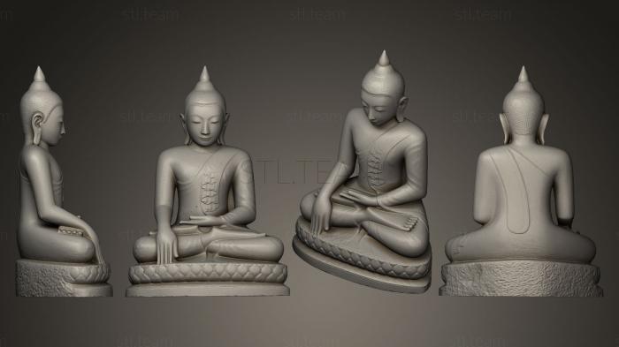 3D модель Боуддха бирман (STL)